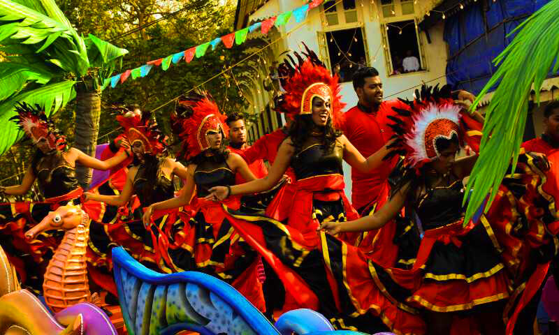 Gauda Goa folk dancers